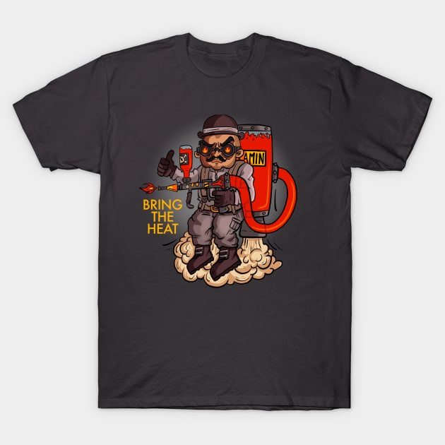 Bring the Heat! T-Shirt by CouchDoodle